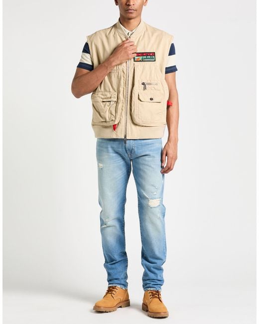 DSquared² Natural Gilet for men