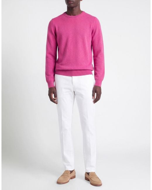 Pullover Kangra de hombre de color Pink