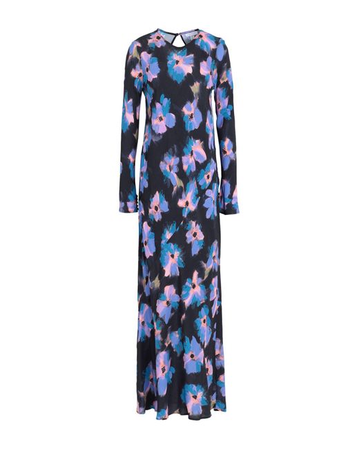 TOPSHOP Blue Maxi Dress