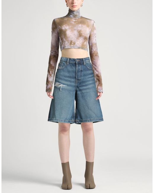 Short En Jean DIESEL en coloris Blue