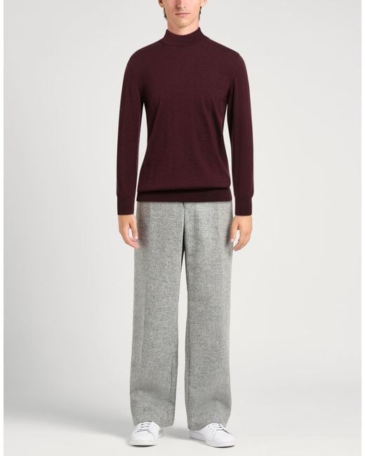Bellwood Purple Turtleneck for men