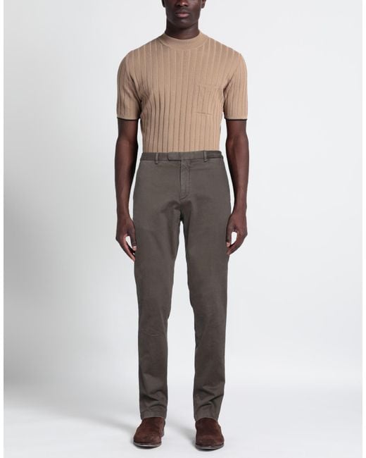 Boglioli Gray Trouser for men