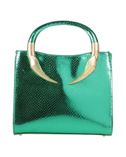 Roberto Cavalli Green Handbag