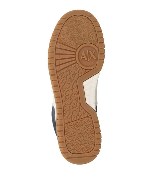 ARMANI EXCHANGE Blue Trainers for men