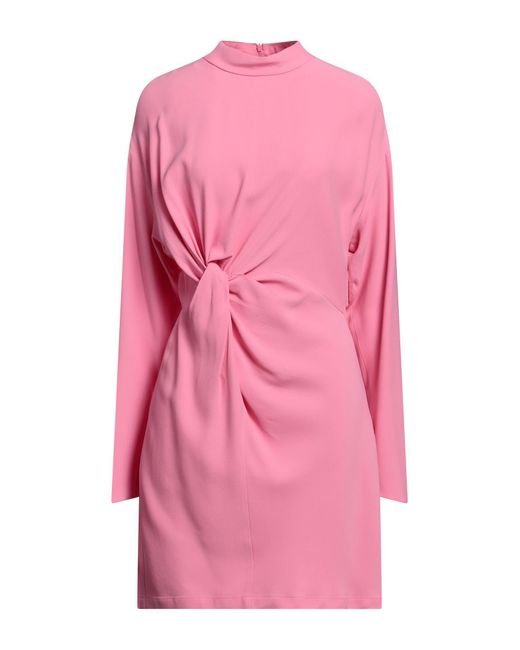 Erika Cavallini Semi Couture Pink Mini Dress