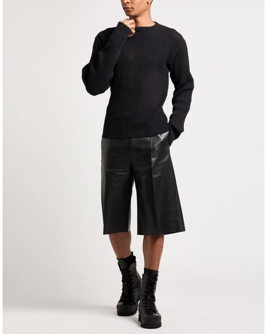 Rick Owens Black Sweater Cotton for men