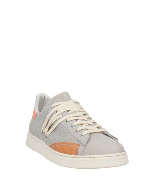 HIDNANDER White Light Sneakers Leather for men