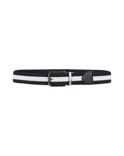 Paul & Shark Blue Belt Viscose, Rubber for men