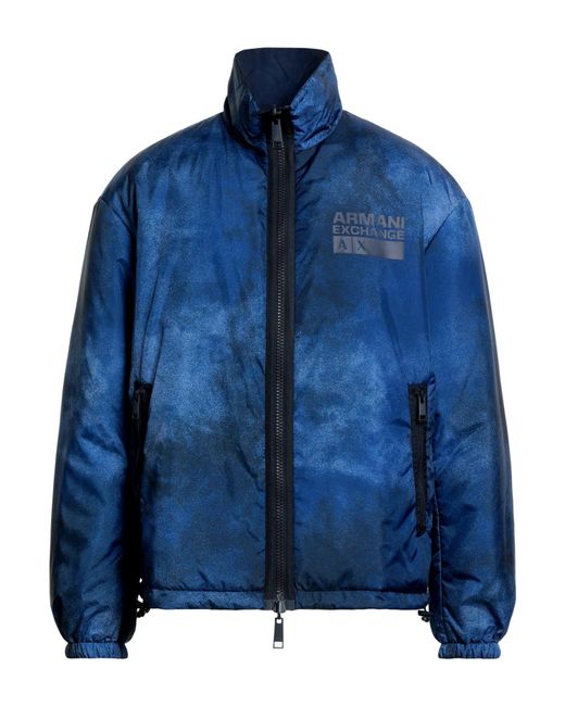 ARMANI EXCHANGE Blue Jackets for men