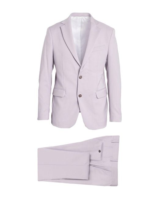 MARCIANO BY GUESS Purple Suit for men