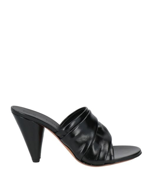 Proenza Schouler Black Sandals Leather