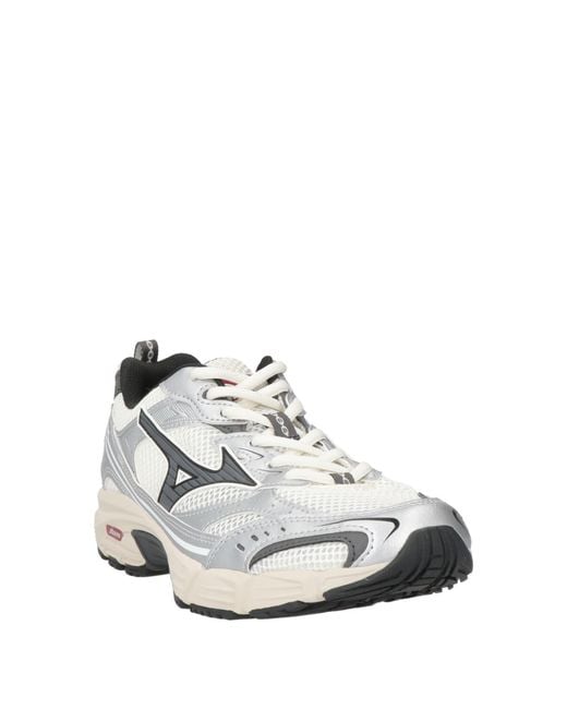 Mizuno White Sneakers Textile Fibers for men