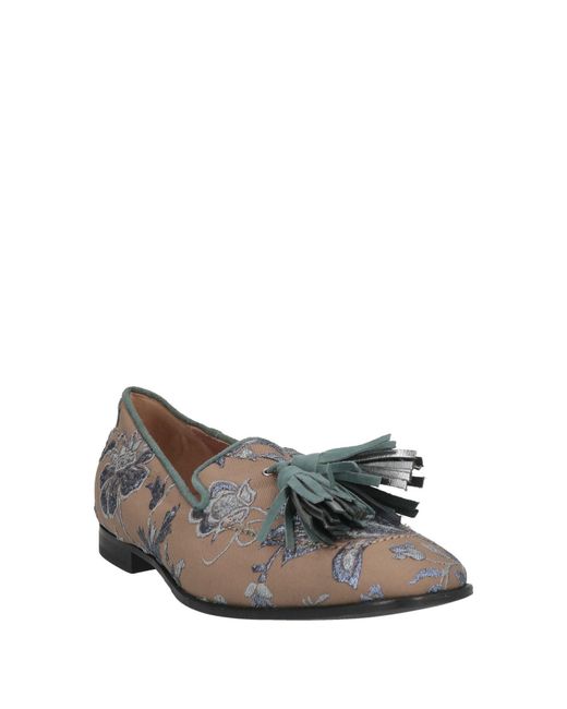 Pollini Gray Mokassin
