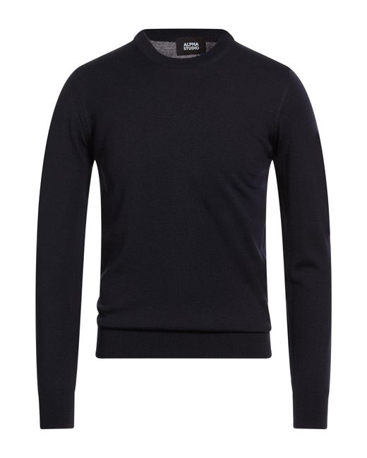 Alpha Studio Pullover in Blue für Herren