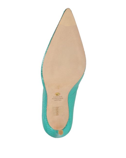 Stuart Weitzman Green Pumps