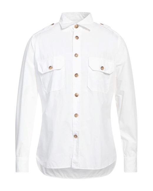 Guglielminotti White Shirt for men