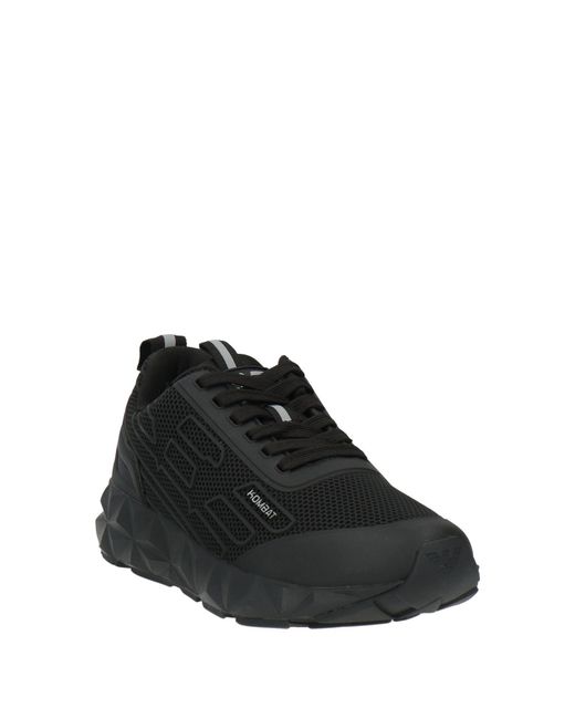 EA7 Black Trainers