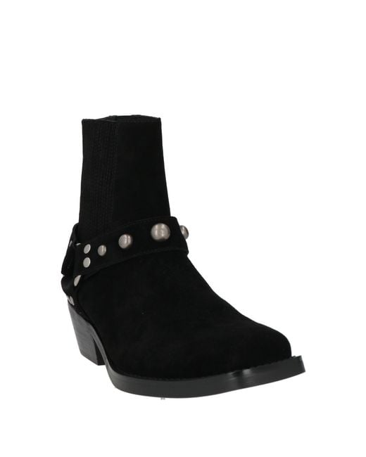 Bibi Lou Black Ankle Boots