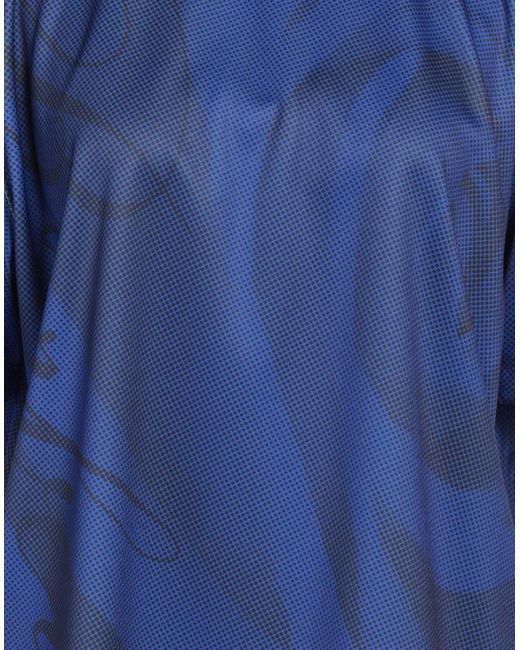 Burberry Blue T-Shirt Polyester, Polyamide, Elastane