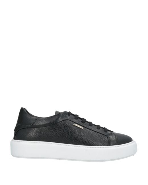 Antony Morato Black Sneakers Leather for men