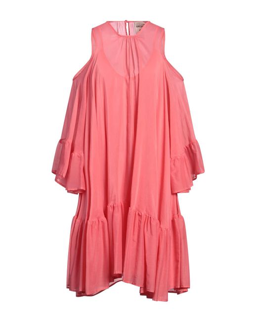 Semicouture Pink Mini Dress