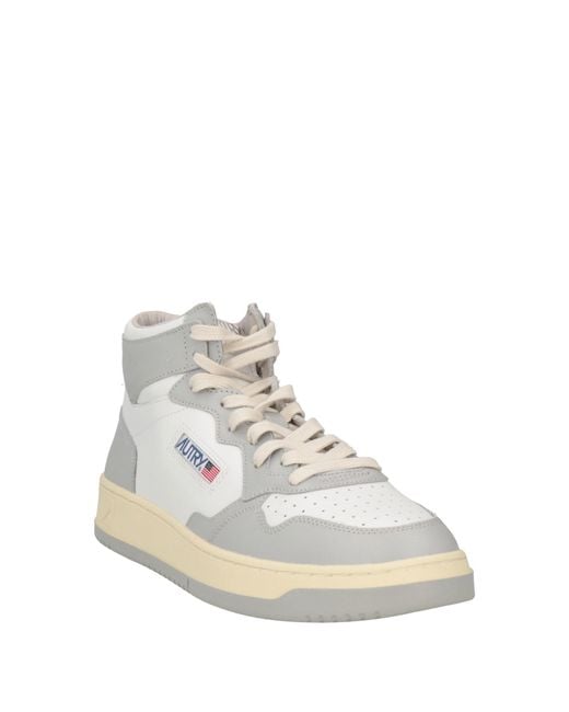 Autry White Sneakers Leather for men