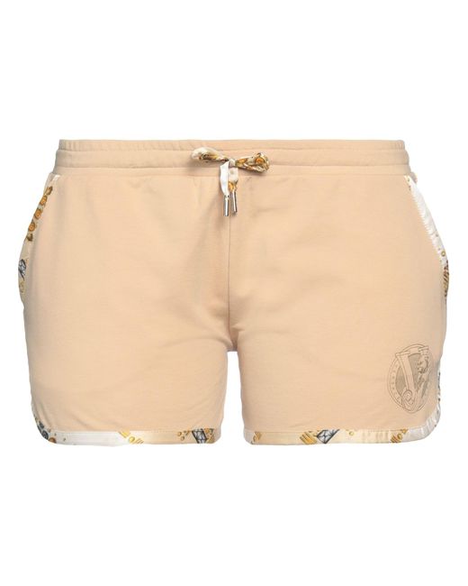 Versace Natural Shorts & Bermuda Shorts Cotton, Silk