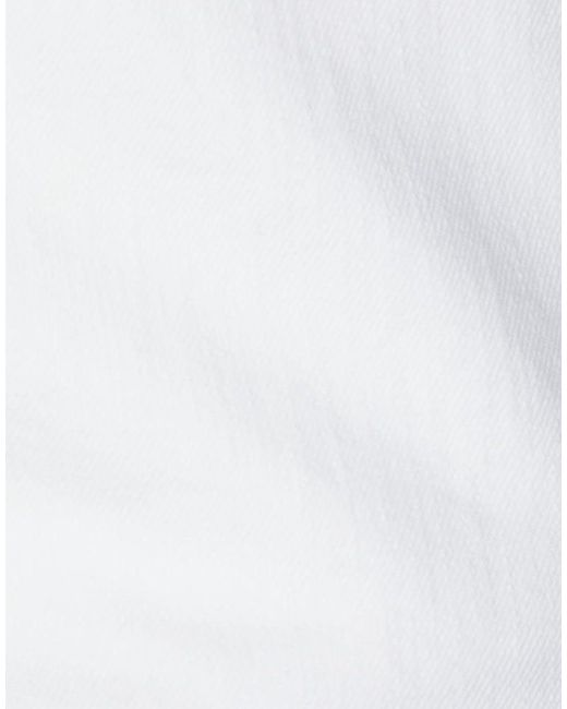 Grifoni White Jeans Cotton, Elastane
