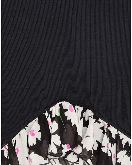 MSGM Black Top Cotton, Elastane