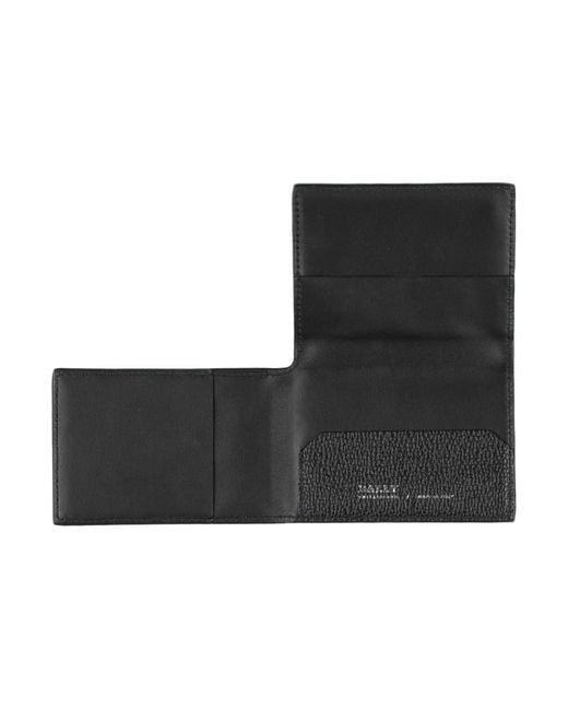 Tarjetero Bally de hombre de color Black