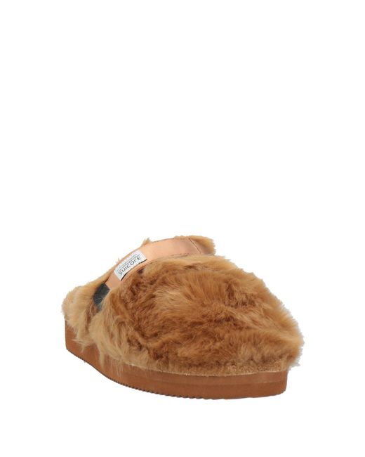 Suicoke Brown Mules & Clogs for men