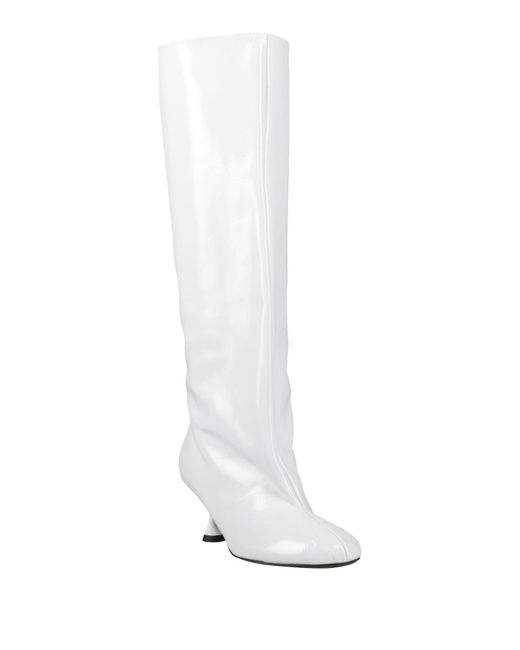 Proenza Schouler White Boot Leather