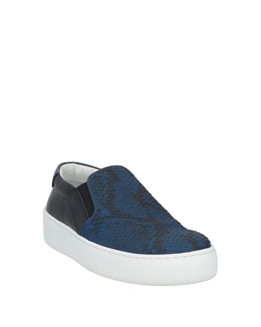 Sergio Rossi Blue Trainers for men