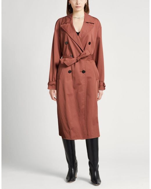 Forte_forte Red Overcoats & Trench Coats