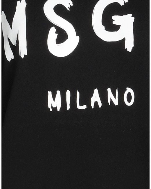 MSGM Black Sweatshirt