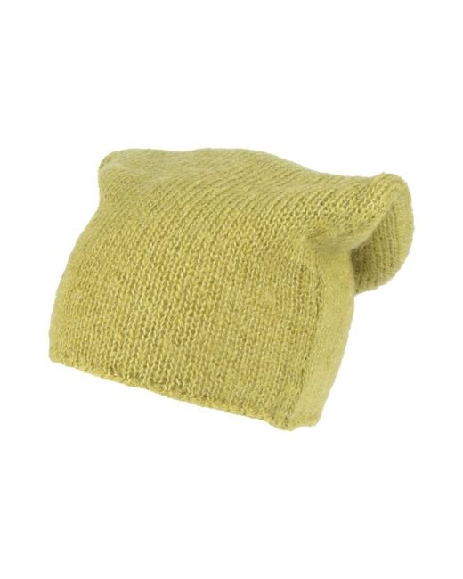 Massimo Alba Green Hat Mohair Wool, Silk for men