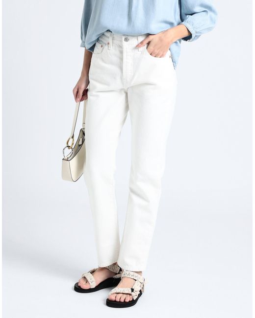 Levi's White Jeans