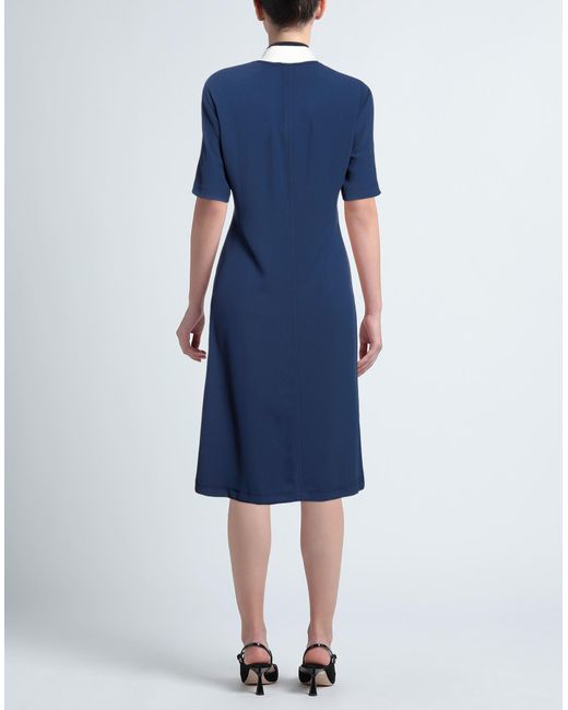 Lacoste Blue Midi Dress