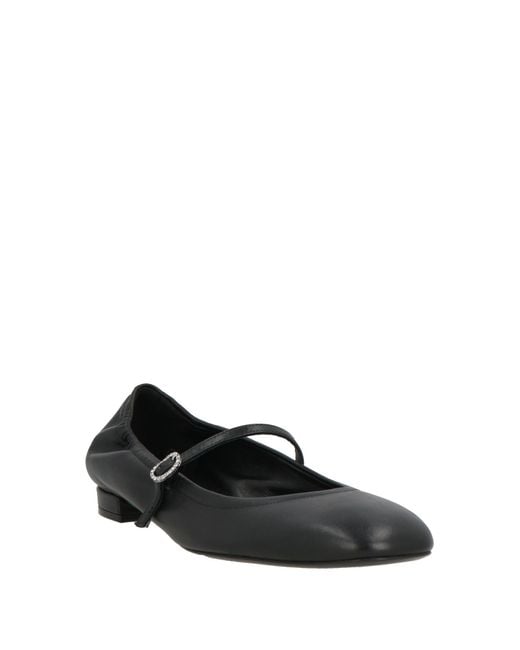 Stuart Weitzman Black Ballet Flats