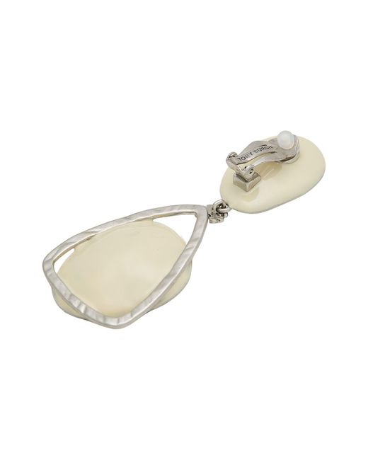 Tory Burch Blue Ohrring