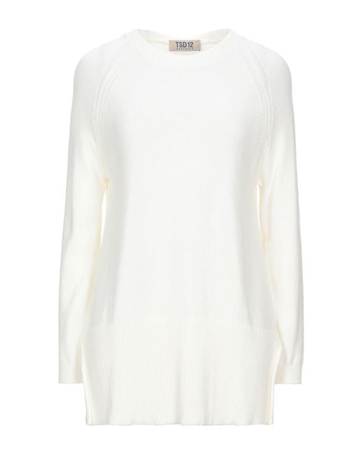 Pullover Tsd12 de color White