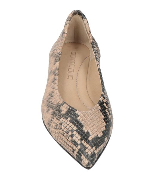 Pomme D'or Natural Ballet Flats