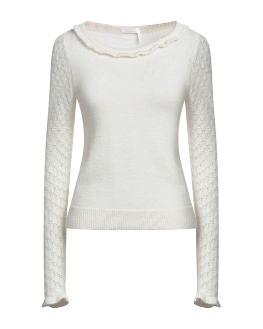 Pullover See By Chloé de color White