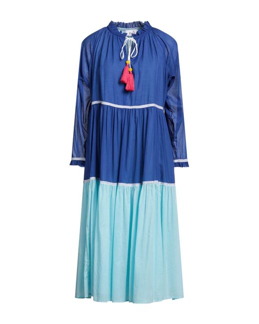 Niu Blue Midi-Kleid