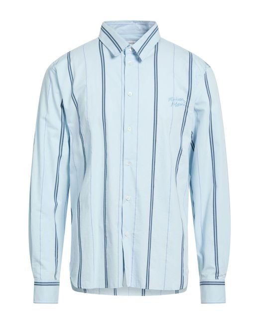 Maison Kitsuné Blue Sky Shirt Cotton, Polyamide for men
