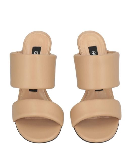 Sergio Rossi Natural Sandals