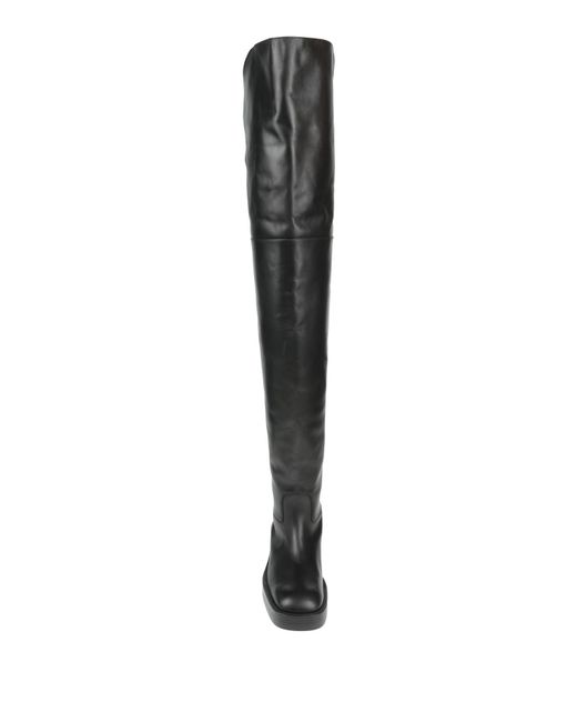Tod's Black Boot Leather