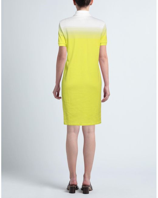 Lacoste Yellow Mini Dress