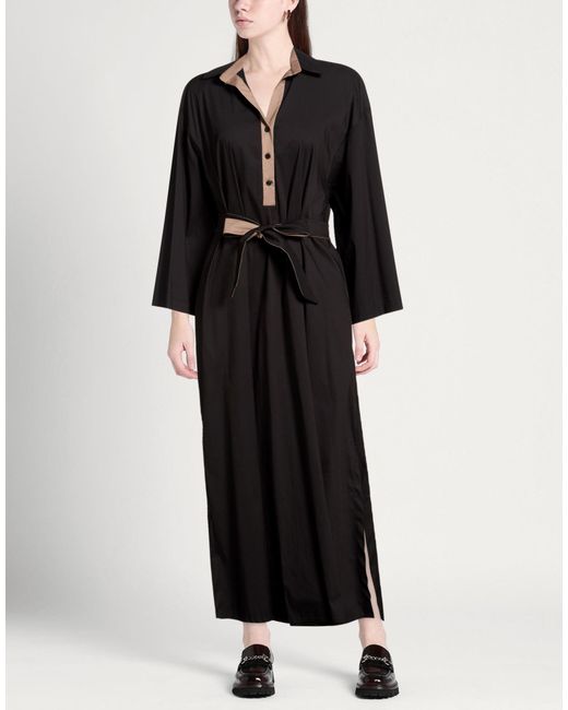 Unique Black Maxi Dress