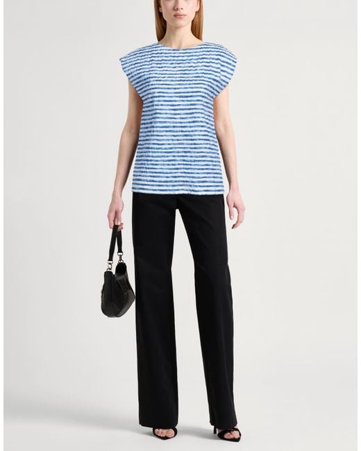 Philosophy Di Lorenzo Serafini Blue Top Cotton